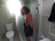 Ali Allure Pisses in the Shower 14/16