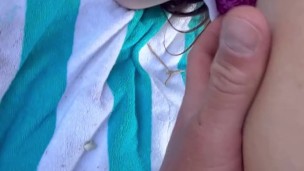 Camping and fucking amateur couple