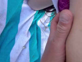 Camping and fucking amateur couple