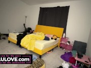 Big tits babe passionate kissing blowjob spanking doggystyle pounding creampie cumshot - Lelu Love 4/16