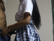 Colegiala viene a mi habitacion después de clases. 3/16