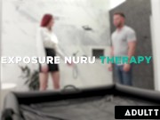 ADULT TIME - Big Titty Therapist Kelly Caprice Gives Oiled Up Nuru Massage To Loosen Up Shy Client! 1/16