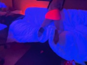 She left her man to come over and party 8/16