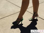 The duo takes a break with face fuck, deepthroat, sliding a cock between her pits, and rimming. 1/16