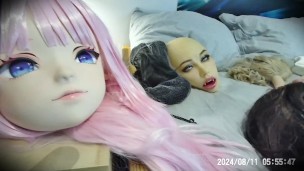 Pinky Nina Extra! Your rubber anime girlfriend's rubber body parts and faces for you to try on!