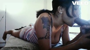 SUPER HUGE BIG BLACK DICK IN MY MOUTH SPIT FACIAL SALIVA GAGGING