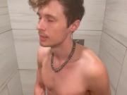 Young Sexy Guy Stroking Big Dick Until Cum 💦 2/16