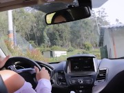 Me encontré con un desconocido en la carretera y terminamos teniendo sexo en mi carro/ I met a stran 7/16