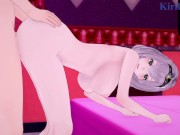 Shirogane Noel and I have intense sex in a secret room. - Hololive VTuber Hentai 6/16