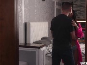 Brunette Babe Fucked By Hard Cock 8/16