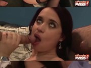 oral sex galore for this office slut babe 6/16