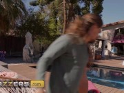 BRAZZERS - Jessie Rogers Seduces Her Husband's Friend Bruce Venture, Then Gets All Her Holes Pounded 8/16