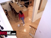 Sis Loves Me - Sexy Brunette Babe With Juicy Ass Asks Her Horny Stepbro To Help Her Play Basketball 2/16