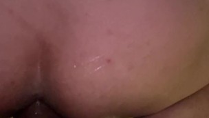 風呂場でBBCディルド使いアナニー