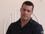 Vanessa Sky is shocked to find her mover Ramon Nomar with his dick in her shoes and ends up helping him indulge 2/16