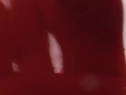 red nylons stomping fetishmegastore 14/16