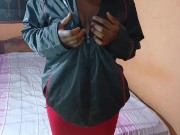 Ebony teen with tight and creamy pussy 1/16