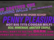 Cumslut Cougar Cock Sucking  & Jack Job with Big Facial Squirt 16/16