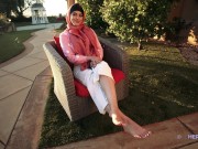 Sophia Leone's Hot And Sweaty Feet Tease 10/16