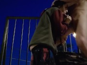 Fucking with my ex boyfriend in a public park 15/16