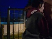 Fucking with my ex boyfriend in a public park 3/16