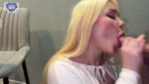 Step sister got stuck in the washing machine, I couldn't resist fucking her.