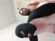 youreherewithme rough fucking my mouth and pussy for making him cum 15/16