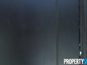 PropertySex - Busty home selling agent gets the sale done with a blowjob and facial 1/16