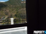 PropertySex - Busty home selling agent gets the sale done with a blowjob and facial 2/16