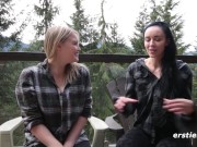 Ersties - Sexy Lesbian Couple Does Naughty Things in a Cabin 12/16