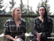 Ersties - Sexy Lesbian Couple Does Naughty Things in a Cabin 14/16