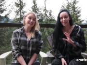Ersties - Sexy Lesbian Couple Does Naughty Things in a Cabin 6/16