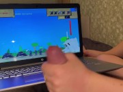 Stepsister Distracts me from playing Age Of War by giving me a HANDJOB 15/16