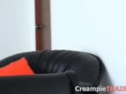 Potent Jizz Enters Her Tiny Asian Pussy 2/16