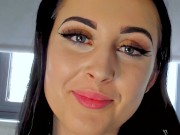 Nervous 19yr brunette with a dirty older man