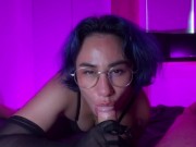 POV stepmom fucked her stepson and he came on her feet 5/16