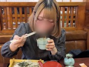 A plump and busty Japanese woman works at a hot spring, hand job and ejaculation shop. 1/16