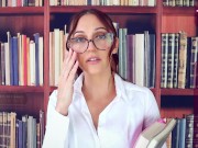 This student will do whatever it takes to get a passing grade from her teacher. TRY NOT TO CUM 1/16