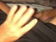 I woke up so hard that I had to cum before getting out of bed while 1/16