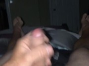 I woke up so hard that I had to cum before getting out of bed while 11/16