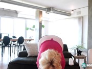 Mae Montgomery Streches Her Pussy with Her Toy 4/16