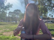 Bug tits Milf Artemisia Love OUTDOOR SMOKING SESH Full video on OnlyFans 9/16