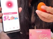 Me corro con mi nuevo juguete LILI patrocinado por HONEYPLAYBOX usa mi código y compra el tuyo 6/16