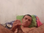 solo en casa con ganas de cojer