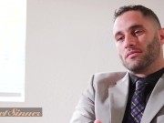 SWEET SINNER - Maddy May's Perfect Tits Bounce Up And Down As She Is Getting Plowed By Damon Dice 1/16