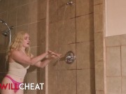 SHE WILL CHEAT - Charlie Forde Finally Gets Her Pussy Some Attention From The Plumber's Big Pipe 1/16