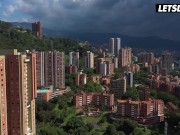 Chubby Brunette Nana Bronw Gets Her Juicy Twat Drilled by Big Dick Trainer - LETSDOEIT 1/16