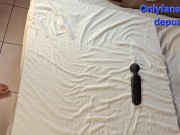 Rubbing the dick on the ass of the hot fitness brunette.🍆💦🍑 13/16