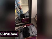 Big boobs babe giving dick ratings, rapping karaoke in bikini, closeup of creampie & cumshots, hands feet nails - Lelu Love 11/16