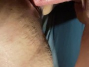 Teaseing that wet pussy hole then a surprise slip in the ass